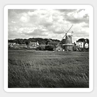 The windmill at Cley-Next-the-Sea, Norfolk, UK Sticker